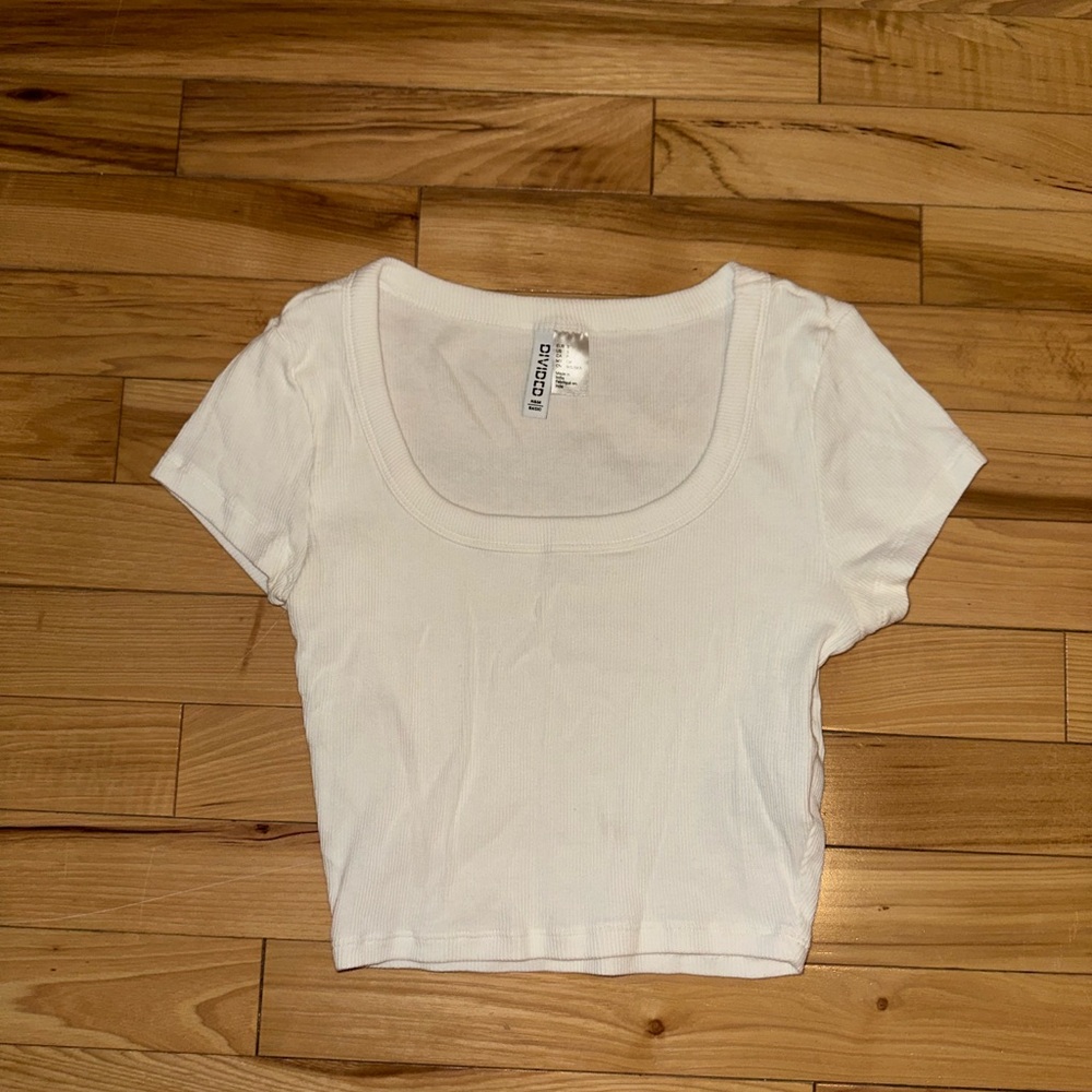 White Short Sleeve Tee